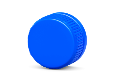 Mavi plastik kapaklar, şeffaf arkaplan