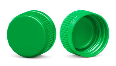 Yeşil plastik kapaklar, şeffaf arkaplan