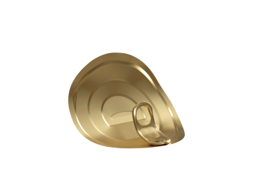 teneke kutu, açık kilitli kapak, şeffaf arkaplan