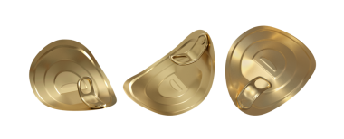 teneke kutu, açık kilitli kapak, şeffaf arkaplan