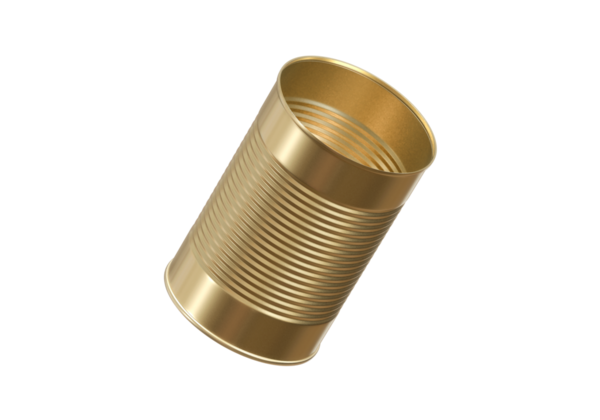 Metal kutuyu aç, şeffaf arkaplan