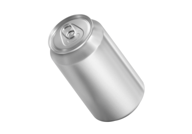 Alüminyum kutu, şeffaf arkaplan