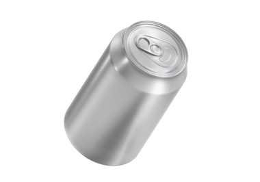 Alüminyum kutu, şeffaf arkaplan