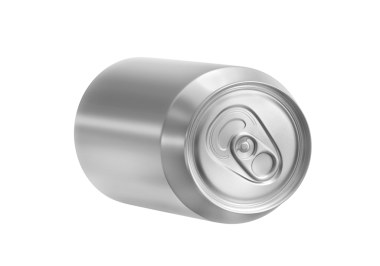 Alüminyum kutu, şeffaf arkaplan