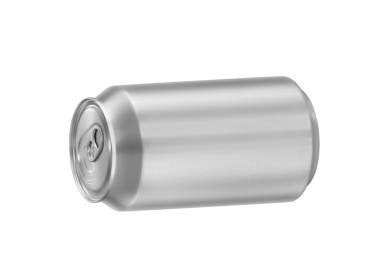 Alüminyum kutu, şeffaf arkaplan