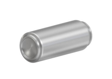 500 ml temiz alüminyum içecek, soda kutusu, şeffaf arka plan.