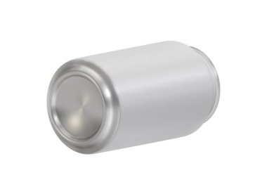 Alüminyum kutu içecekler ya da beyaz arka planda soda kutusu