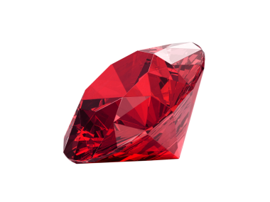 Kırmızı göz kamaştırıcı elmas yüksek kalite, şeffaf arkaplan