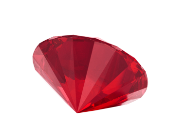 Kırmızı göz kamaştırıcı elmas yüksek kalite, şeffaf arkaplan