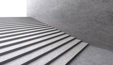 Concrete Stairs, Architectural Elements, Underground Walkway