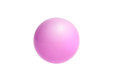 Pembe küre, şeffaf arkaplan