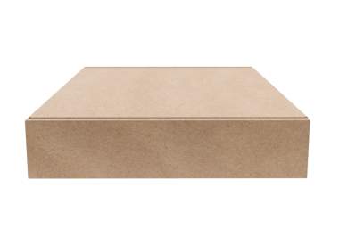 Kahverengi karton kutu, şeffaf arkaplan