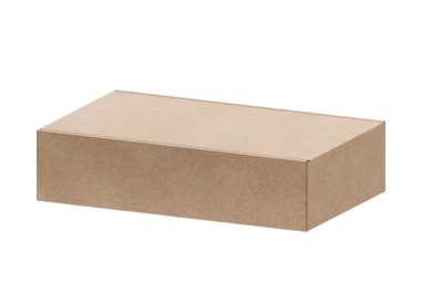 Kahverengi karton kutu, şeffaf arkaplan