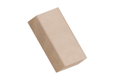 Kahverengi karton kutu, şeffaf arkaplan