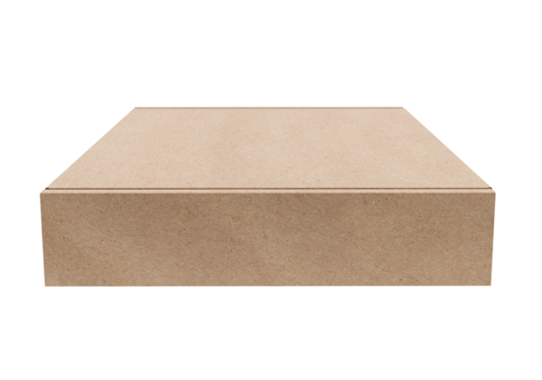 Kahverengi karton kutu, şeffaf arkaplan