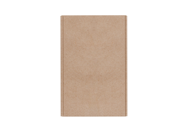 Kahverengi karton kutu, şeffaf arkaplan