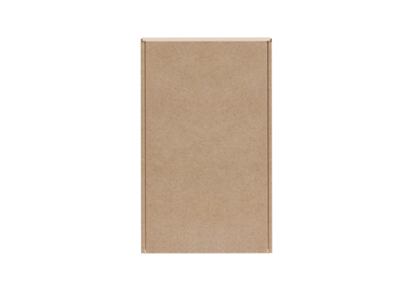 Kahverengi karton kutu, şeffaf arkaplan
