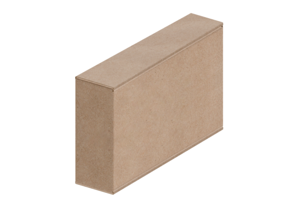 Kahverengi karton kutu, şeffaf arkaplan