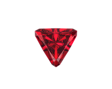 Kırmızı göz kamaştırıcı elmas yüksek kalite, şeffaf arkaplan