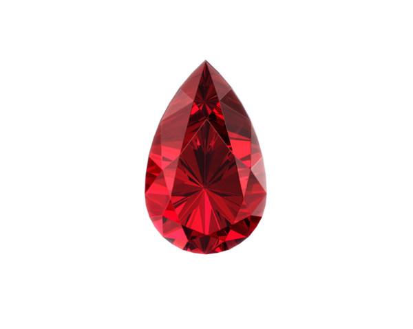 Kırmızı göz kamaştırıcı elmas yüksek kalite, şeffaf arkaplan