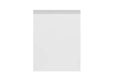 Beyaz arkaplanda yüksek kaliteli beyaz karton kutu