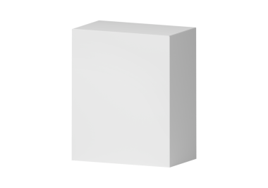 Yüksek kaliteli beyaz karton kutu, şeffaf arkaplan