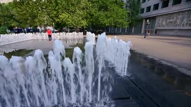 Budapest Hungary August 2022 Next Citizens Holocaust Memorial Attraction Youngest — Video