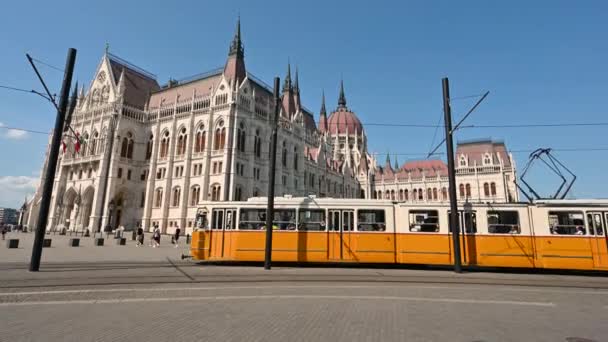 Budapest Hungary August 2022 Nice Footage Iconic Image City Wide — Vídeo de stock