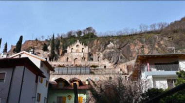 Lavis, İtalya Trento ili, 21 Ocak 2024 büyüleyici ve 