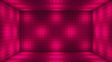 Yayın Hi-Tech Alternatif Işıklandırılmış Küpler Odası Sahnesi, Magenta, Olaylar, 3D, Döngü, 4K