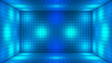 Yüksek Teknoloji Alternatif Işıklandırma Küp Odası Sahnesi, Çoklu Renk, Olaylar, 3D, Döngü, 4K
