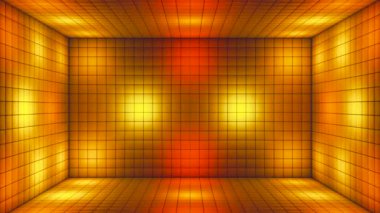 Yüksek Teknoloji Alternatif Işıklandırma Küp Odası Sahnesi, Çoklu Renk, Olaylar, 3D, Döngü, 4K