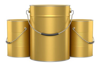 Beyaz arka planda metal kutu ya da kova boya desenleri var. 3D yenileme konsepti ve DIY onarımı