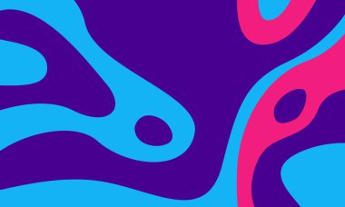 Abstract wavy background template with vibrant color. This's good for banner