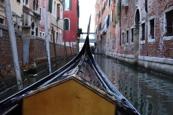 Гондола Путешествие Гранд Каналу Италия Венеция Сентябрь 2022 Года — стоковое фото