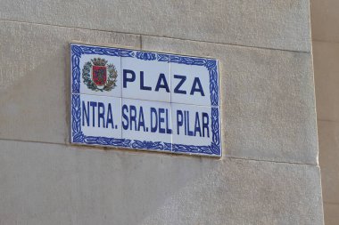 Nuesrta senora del Pilar Katedrali, Zaragoza, İspanya, Nisan 2023