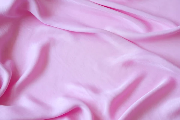 ピンクシルクの背景 サテンの輝き素材の背景 — ストック写真