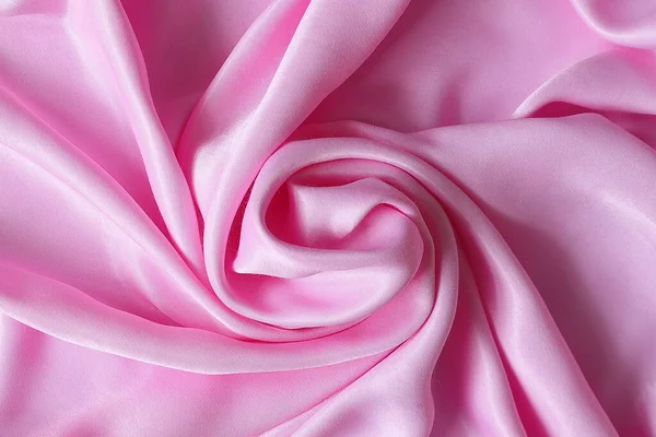 ピンクシルクの背景 サテンの輝き素材の背景 — ストック写真