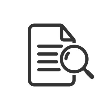 Beyaz arkaplan üzerindeki durum çalışma simgesini gözden geçir.