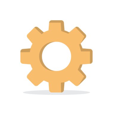 Beyaz arkaplan üzerindeki ikon izole edilmiş düz tasarım vektör çizimi.