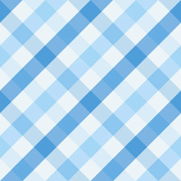 Patrón Sin Costuras Celda Clásica Diagonal Líneas Diagonales Azules Contrastantes — Foto de Stock