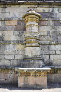 Shaher ki Mescidi, Yakından Bakış, Sultan Mahmud tarafından inşa edilen İslami mimari 15.-16. yüzyıl. Bir UNESCO Dünya Mirası Alanı, Gujarat, Champaner, Hindistan