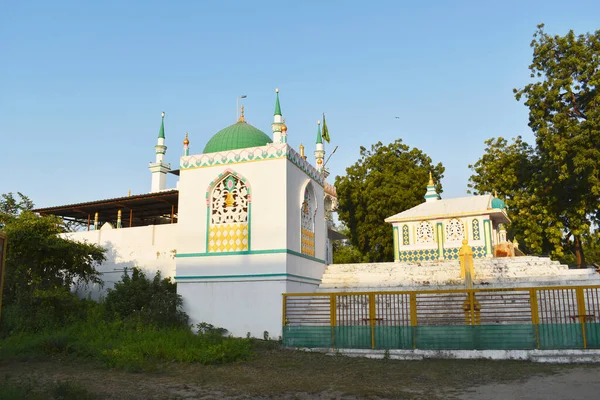 Hazrat Pir Samsuddin Bawa Dargah Vista Completa Hari Nagar Dholka — Foto Stock