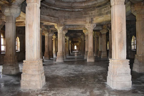 Shaher Masjid Vista Interior Com Esculturas Pilares Cúpula Construído Pelo — Fotografia de Stock