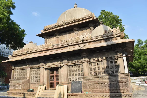 Tumba Rani Sipri Masjid Nagina Vista Oriental Arquitectura Islámica Construida —  Fotos de Stock