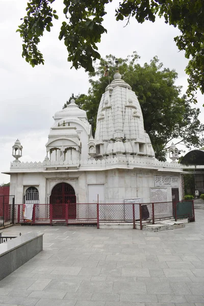 Vishvanath Mahadev Tempio Facciata Vicino Lago Kankaria Ahmedabad Gujarat Indi — Foto Stock