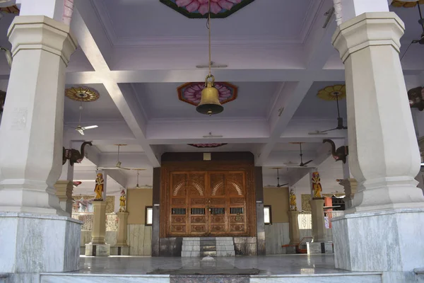 Shree Waghjai Mata Mandir Interior Del Templo Shindewadi Pune Maharashtra —  Fotos de Stock
