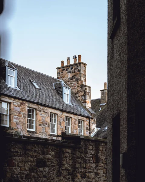 Mittelalterliche Architektur Edinburgh Schottland — Stockfoto