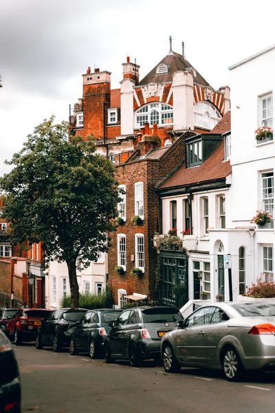 Різноманітна Архітектура Гемпстеї Лондоні — стокове фото