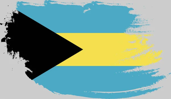 Bandera Grunge Bahamas — Vector de stock